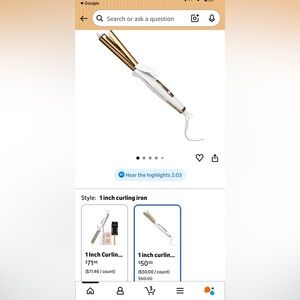 Kristen Ess Curling Irons, Lena Flat Iron, Crimpler - Hair Hot Tools Bundle of 4